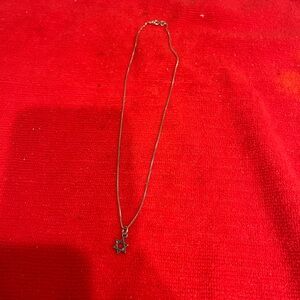 Silver Star Pendant Necklace 626‎ sterling silver